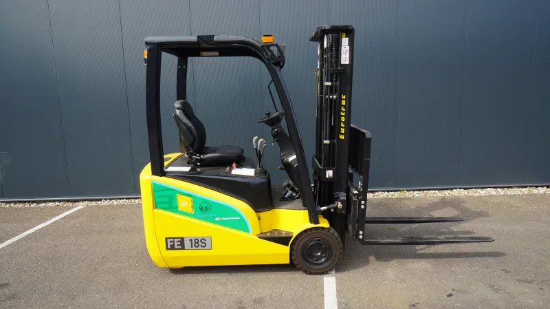 EUROTRAC - FE18-S 1.8 TON TRIPLEX 3-STAGE NEW FORKLIFT