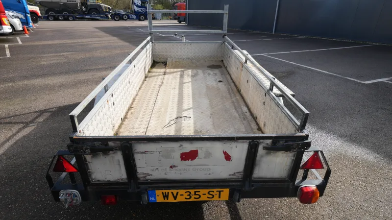 SOLIDE - 2 Axle open box trailer
