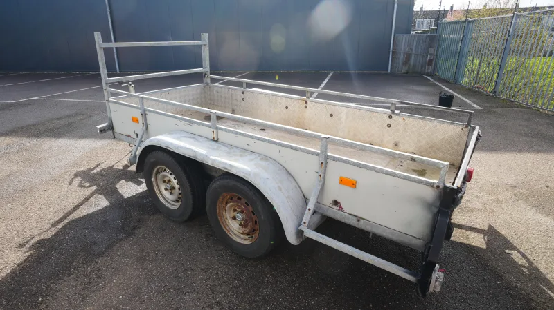 SOLIDE - 2 Axle open box trailer