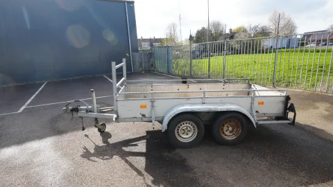 SOLIDE - 2 Axle open box trailer
