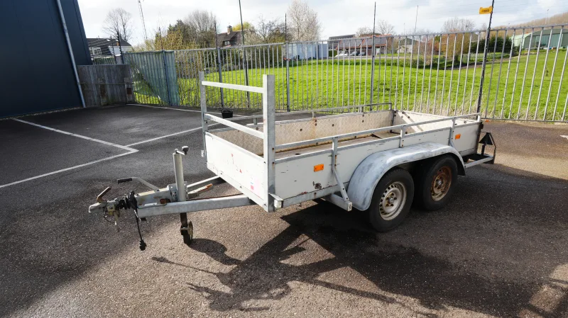 SOLIDE - 2 Axle open box trailer