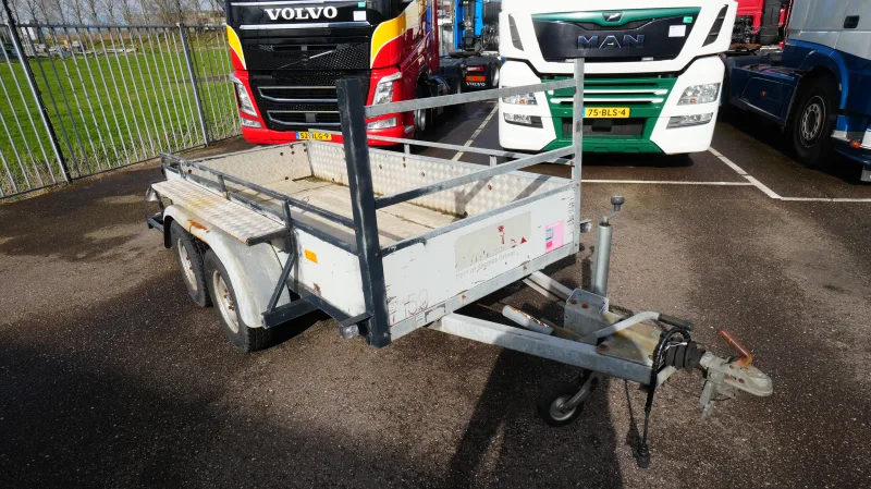 SOLIDE - 2 Axle open box trailer