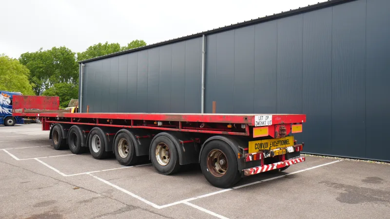 Nooteboom - 6 AXLE COUNTERWEIGHT FLATBED TRAILER