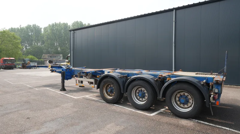 Pacton - 3 axle container chassis extendable trailer