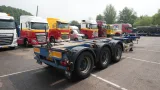 Pacton - 3 axle container chassis extendable trailer