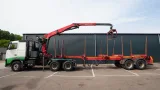 Volvo - FH 460 6x4 combi with Palfinger SRX 47 crane and log transport trailer
