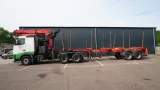Volvo - FH 460 6x4 combi with Palfinger SRX 47 crane and log transport trailer