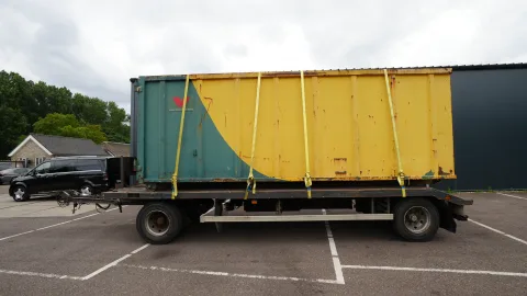 Burg - 2 axle semi low loader