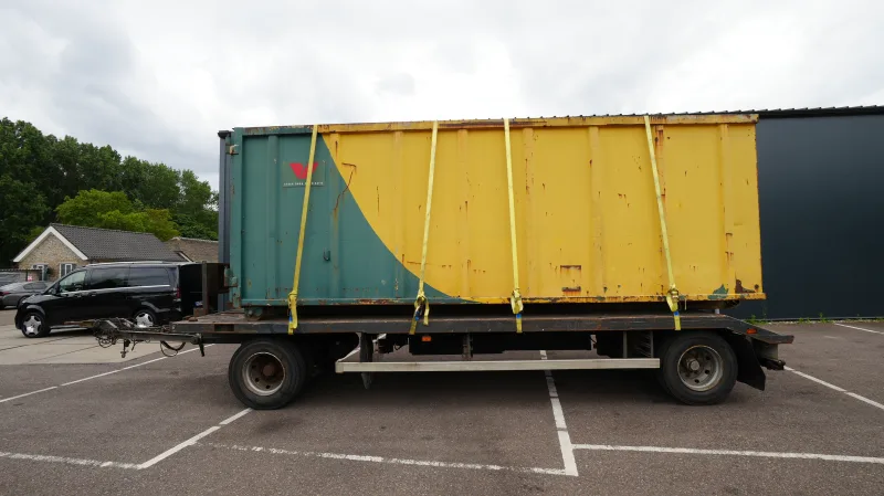 Burg - 2 axle semi low loader
