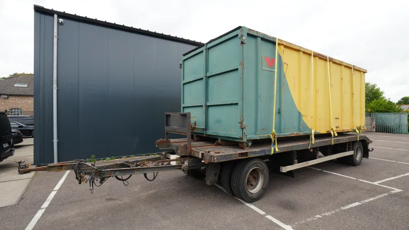 Burg - 2 axle semi low loader