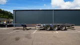 D-tec - 3 axle container chassis extendable trailer