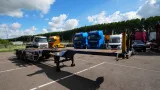 D-tec - 3 axle container chassis extendable trailer