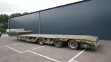 Broshuis - 3 axle semi low loader extendable