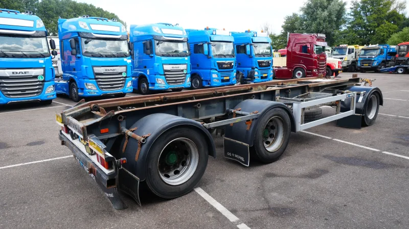 GS Meppel - 3 Axle container trailer