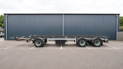 GS Meppel - 3 Axle container trailer