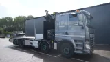 DAF - CF 480 8x2 Open box truck with Hiab X-Hiduo 228 E-5 Crane