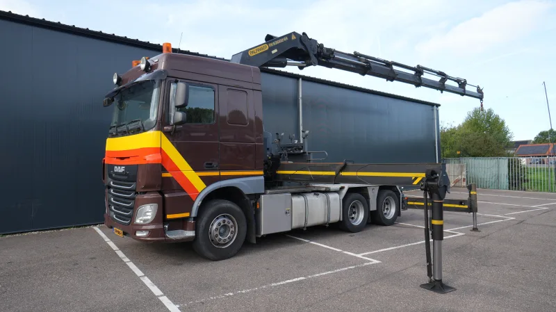 DAF - XF 460 6x2 tracto runit with Palfinger PK 63002 EH crane