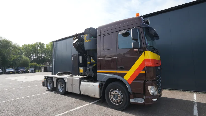DAF - XF 460 6x2 tracto runit with Palfinger PK 63002 EH crane