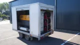 Hapert - 2 axle trailer with Atlas Copco XAHS37 compressor