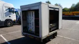 Hapert - 2 axle trailer with Atlas Copco XAHS37 compressor