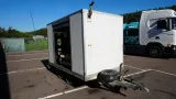 Hapert - 2 axle trailer with Atlas Copco XAHS37 compressor