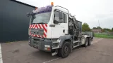 MAN - TGA33.360 6x4 HOOKARM WITH KENNIS CRANE BROKEN ENGINE