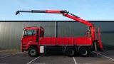 MAN - TGS 33.440 6x4 open box with Palfinger crane 