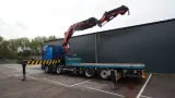 Volvo - FH 540 8x2 flatbed truck with Palfinger PK 92002 crane with PJ125E FLYJIB