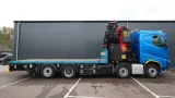 Volvo - FH 540 8x2 flatbed truck with Palfinger PK 92002 crane with PJ125E FLYJIB