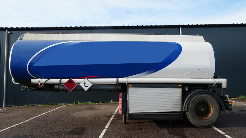 DIJSSEL - 1 axle adr fuel tank trailer 24.000ltr