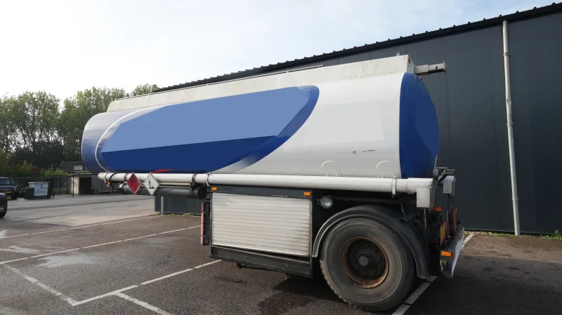 DIJSSEL - 1 axle adr fuel tank trailer 24.000ltr