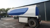 DIJSSEL - 1 axle adr fuel tank trailer 24.000ltr