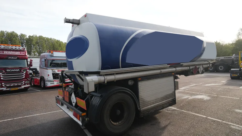 DIJSSEL - 1 axle adr fuel tank trailer 24.000ltr