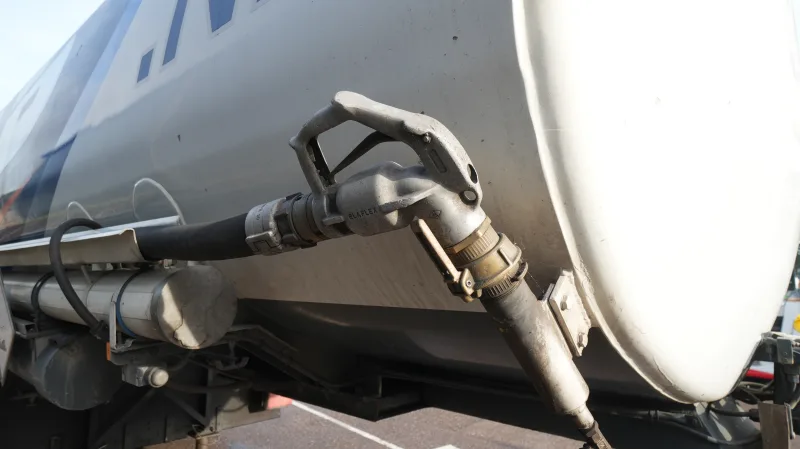 DIJSSEL - 1 axle adr fuel tank trailer 24.000ltr