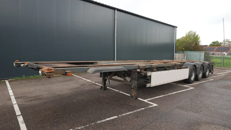 GS Meppel - 3 Axle tipper container trailer 40ft