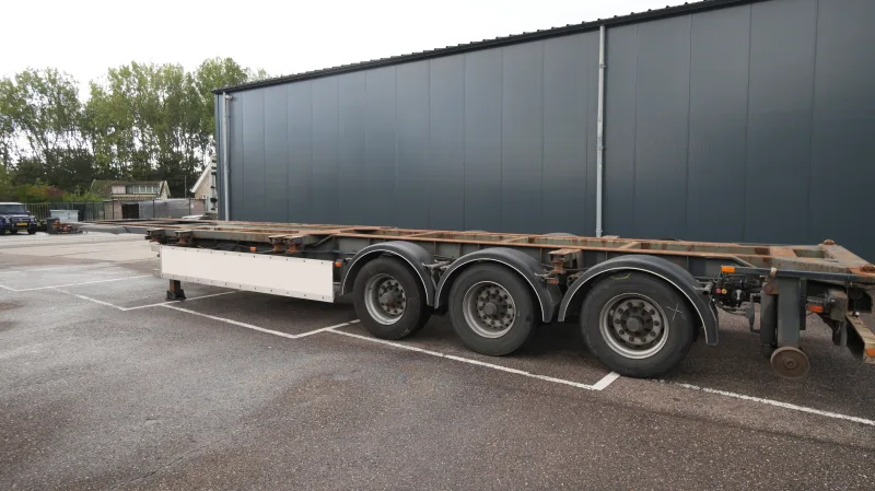 GS Meppel - 3 Axle tipper container trailer 40ft
