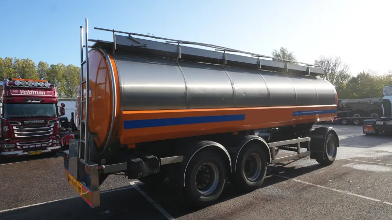 Dijkstra - 3 axle water tank trailer 20.000ltr