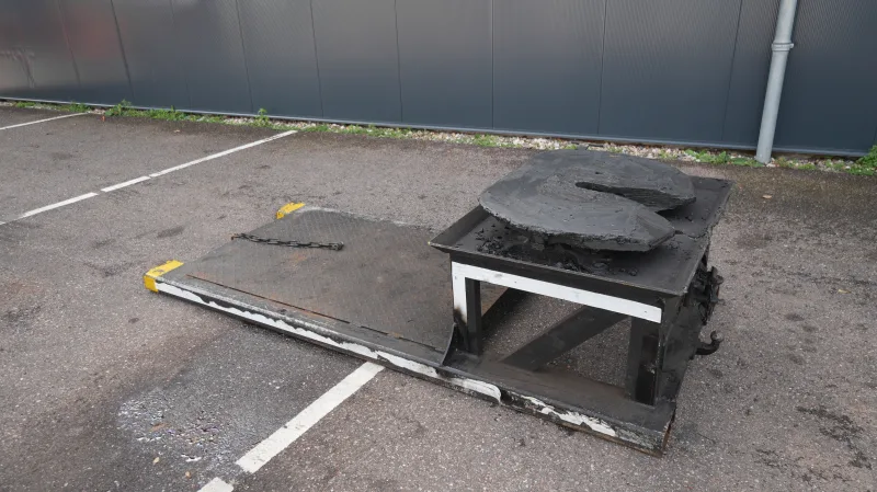 JOST - plaform with fifth wheel